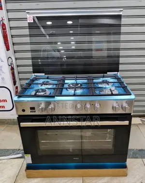 Haier 60*90 5gas Standing Cooker With Electric Oven and Wok Burner