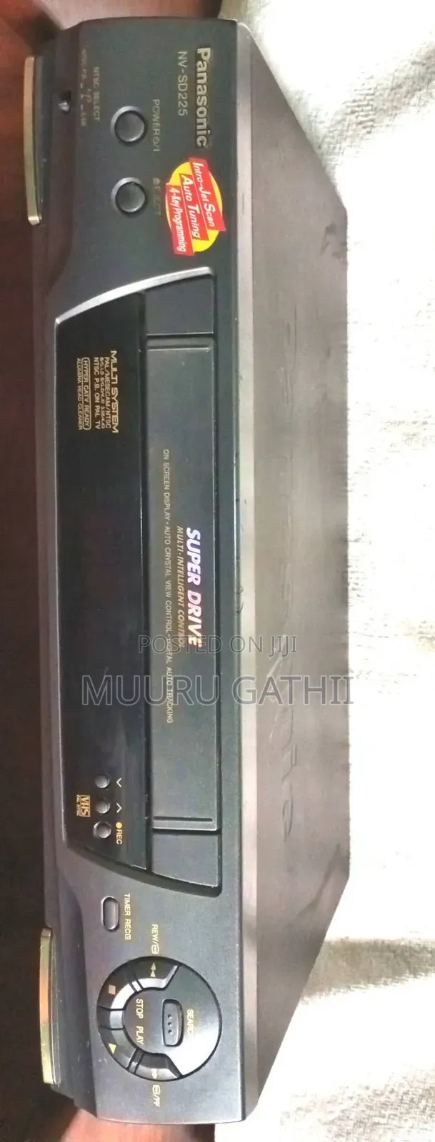 Vintage Panasonic Multi-System VCR