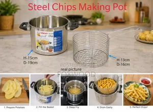 Steel Chips Making Pot