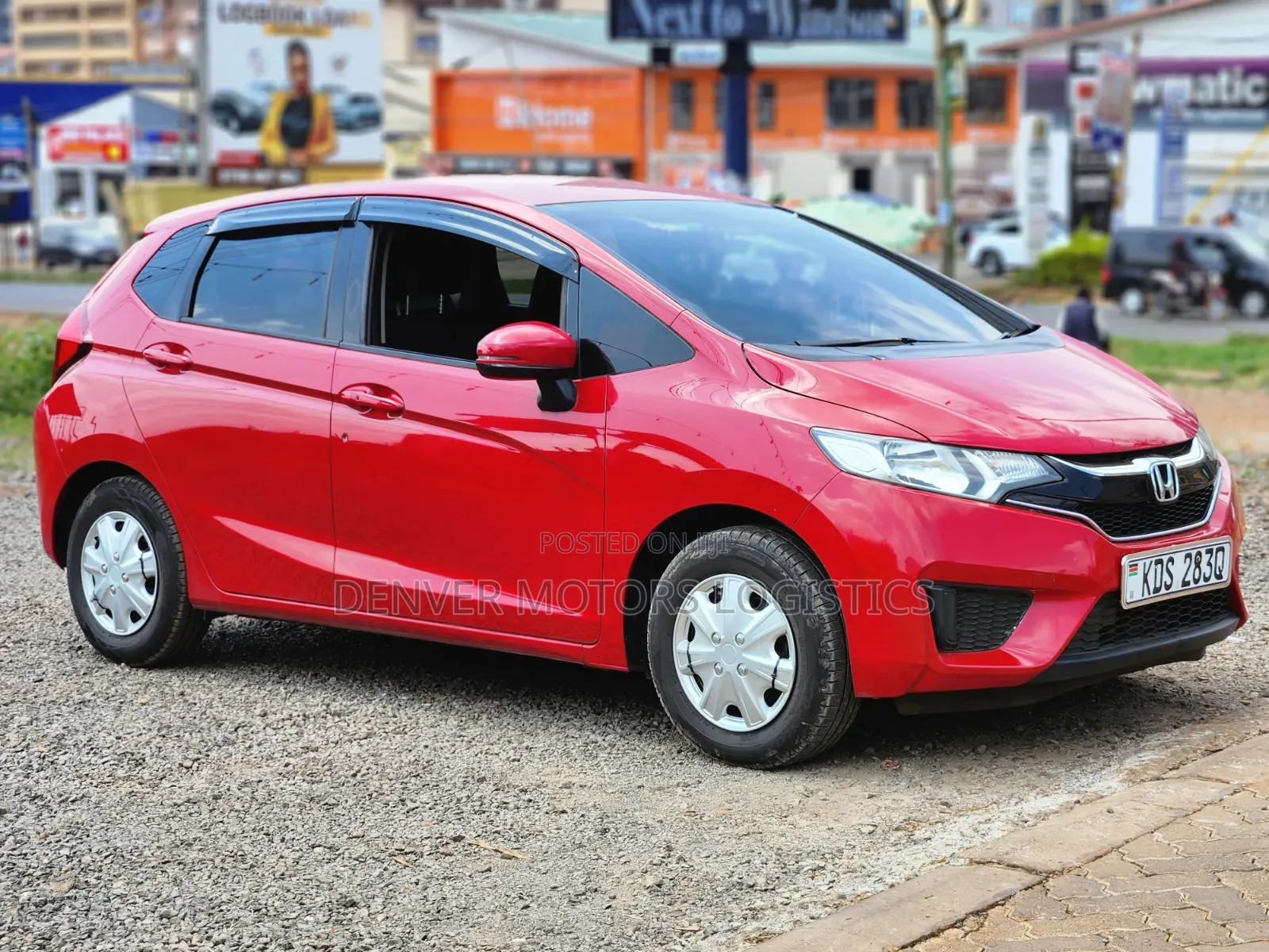 Honda Fit 2017 Red