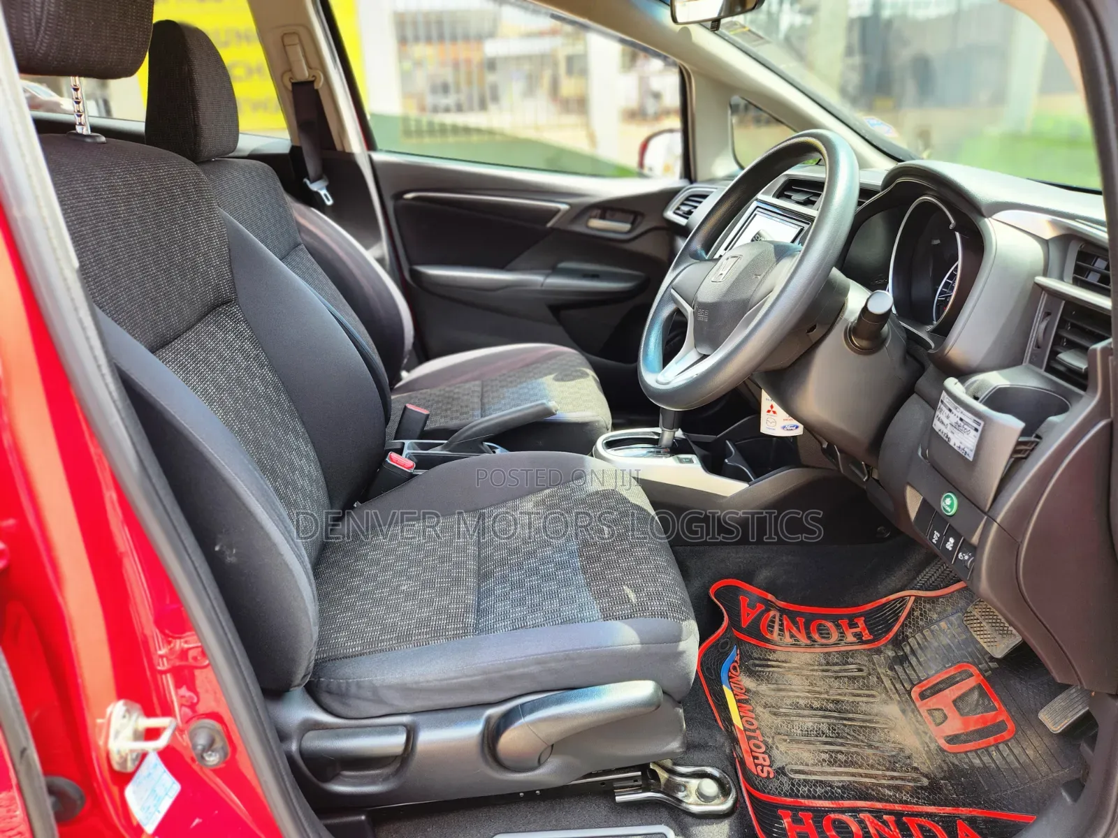 Honda Fit 2017 Red