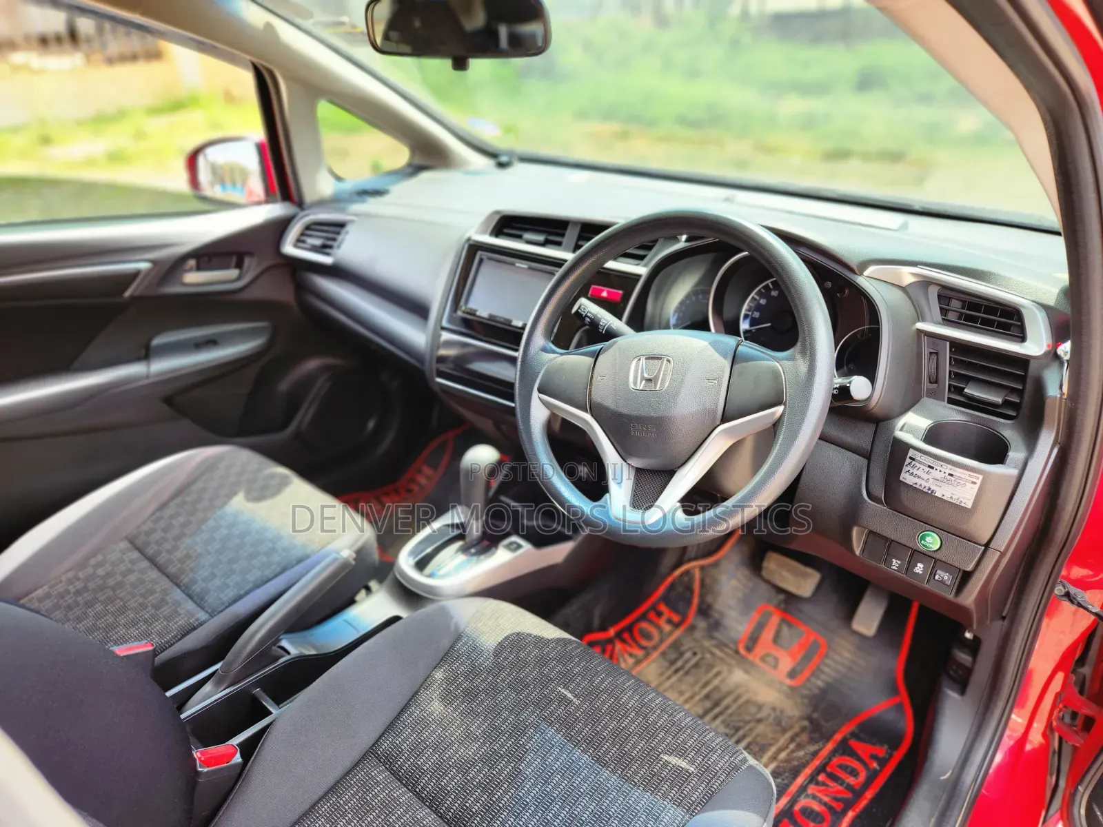 Honda Fit 2017 Red
