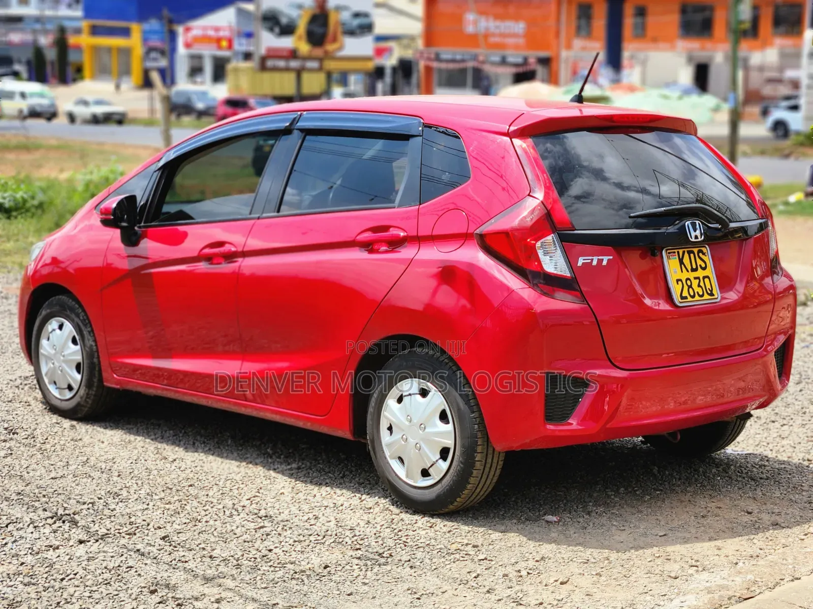 Honda Fit 2017 Red