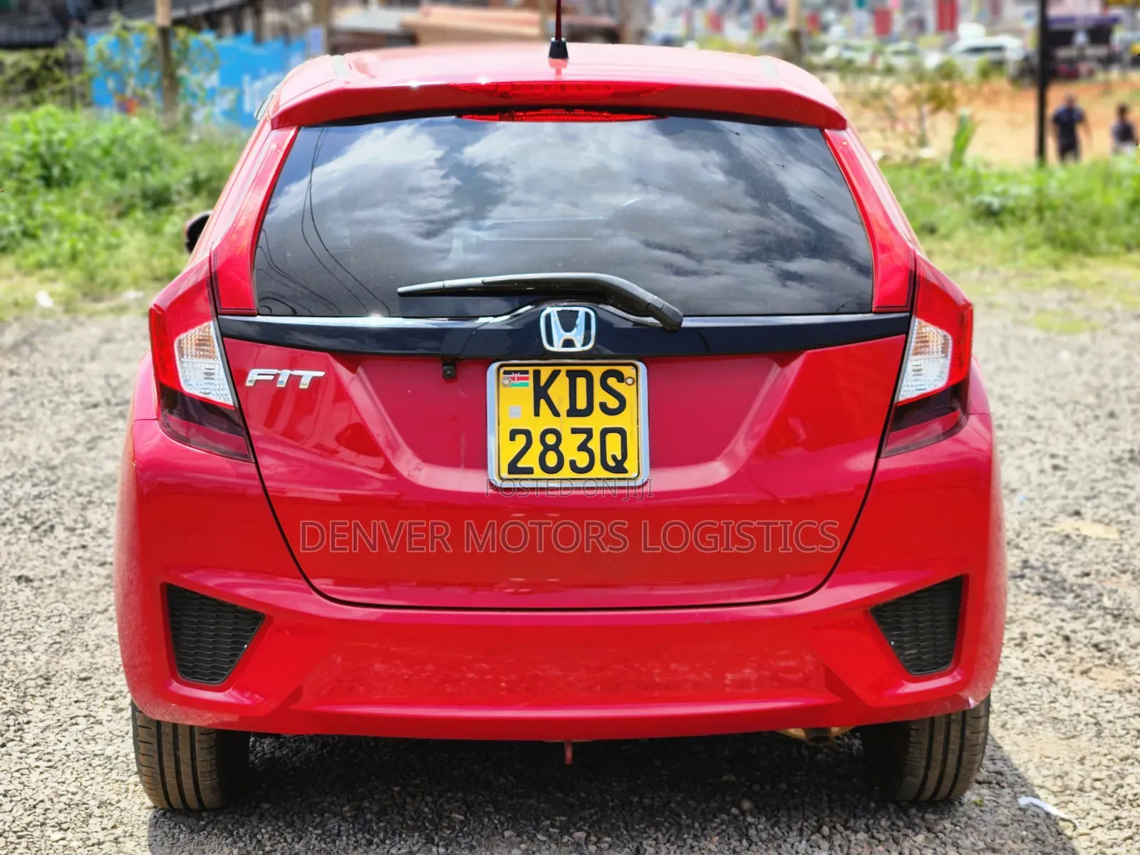Honda Fit 2017 Red