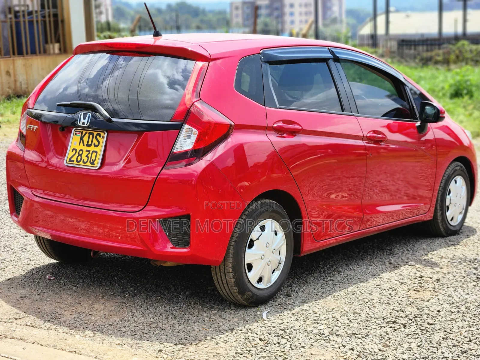Honda Fit 2017 Red