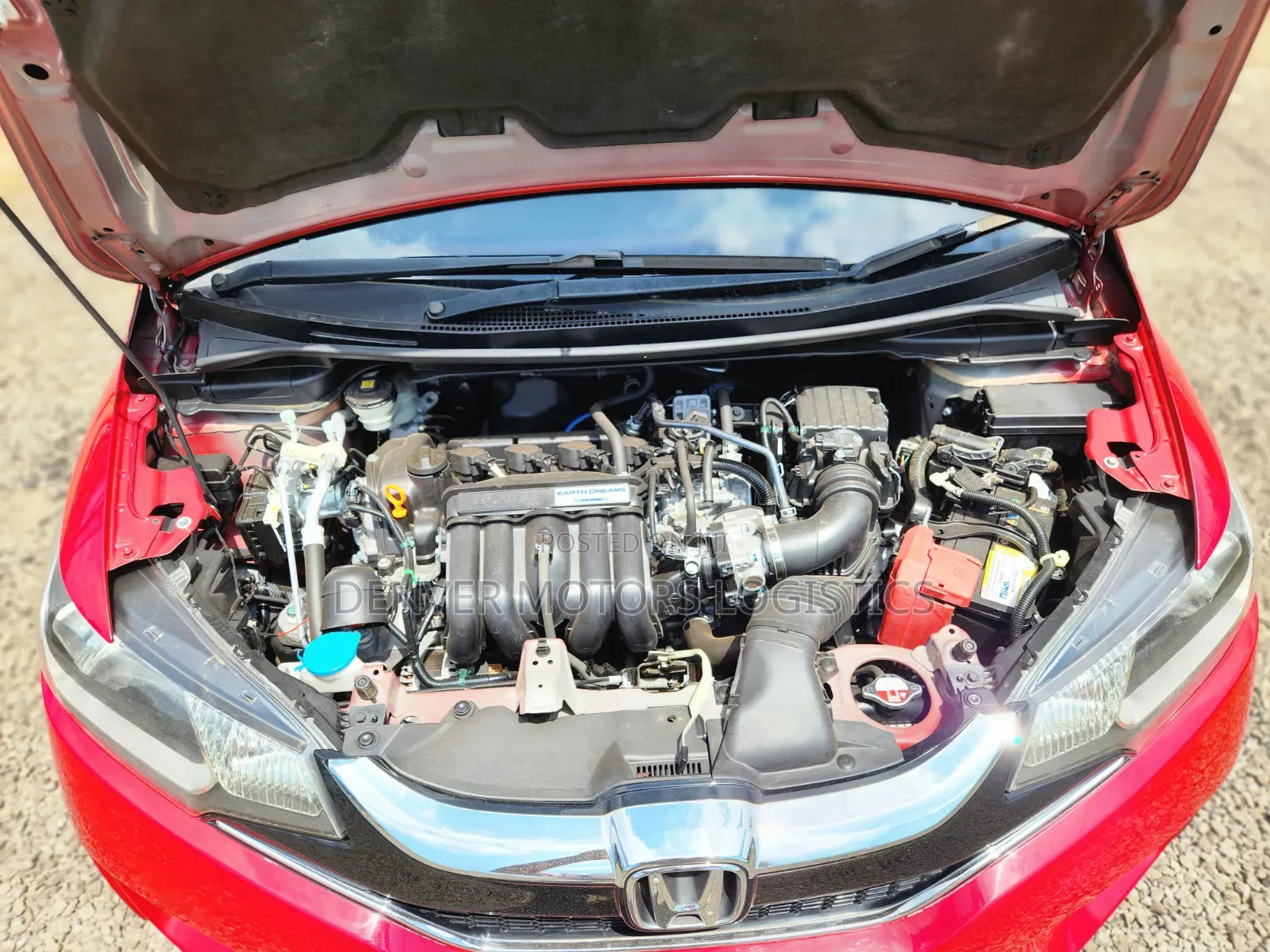 Honda Fit 2017 Red