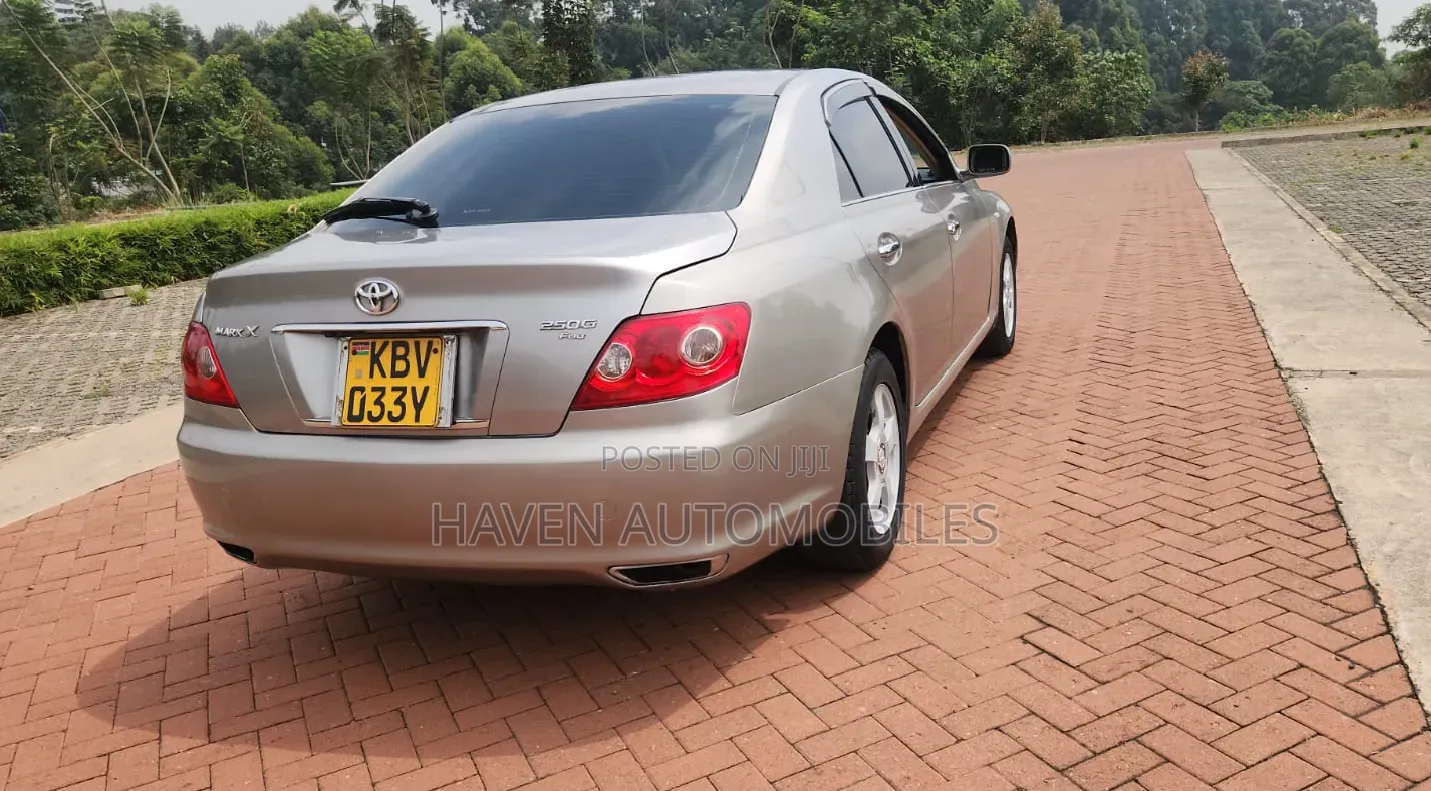 Toyota Mark X 2006 Silver