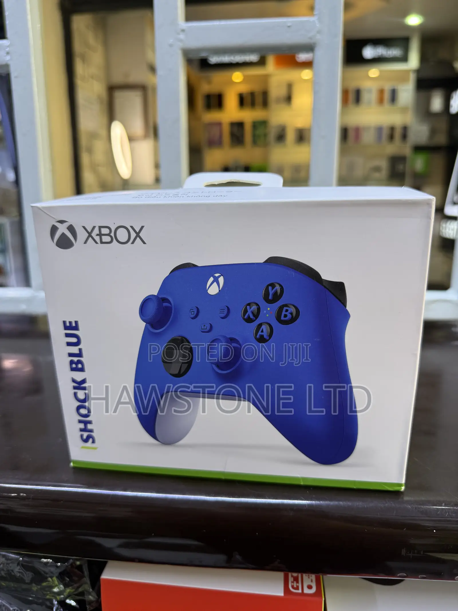 Xbox Wireless Shock Blue Pad