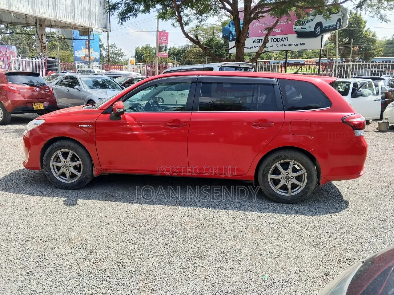 Toyota Corolla Fielder 2015 Red