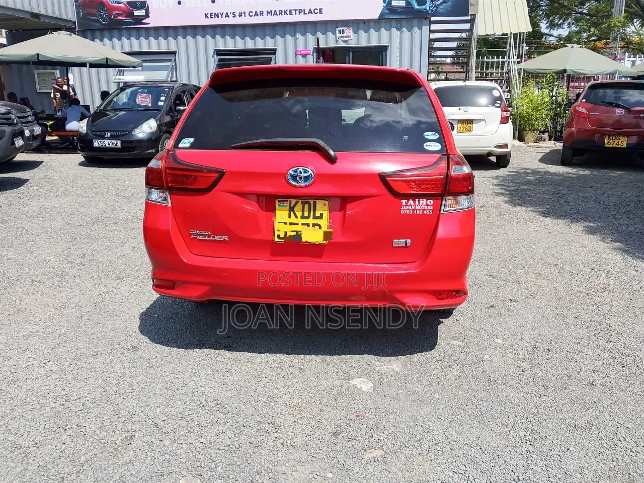 Toyota Corolla Fielder 2015 Red