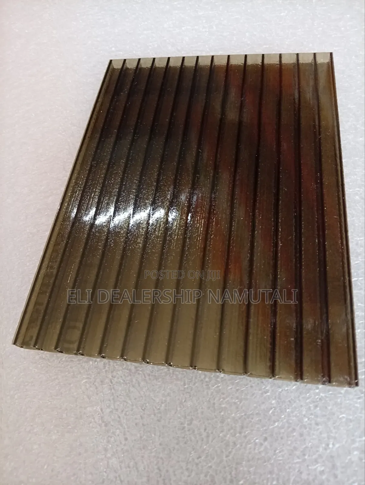 Uv-Protected Bronze Hollow Polycarbonate Sheet for Greenhouses Roofing