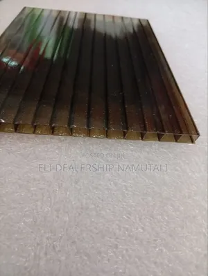 Uv-Protected Bronze Hollow Polycarbonate Sheet for Greenhouses Roofing