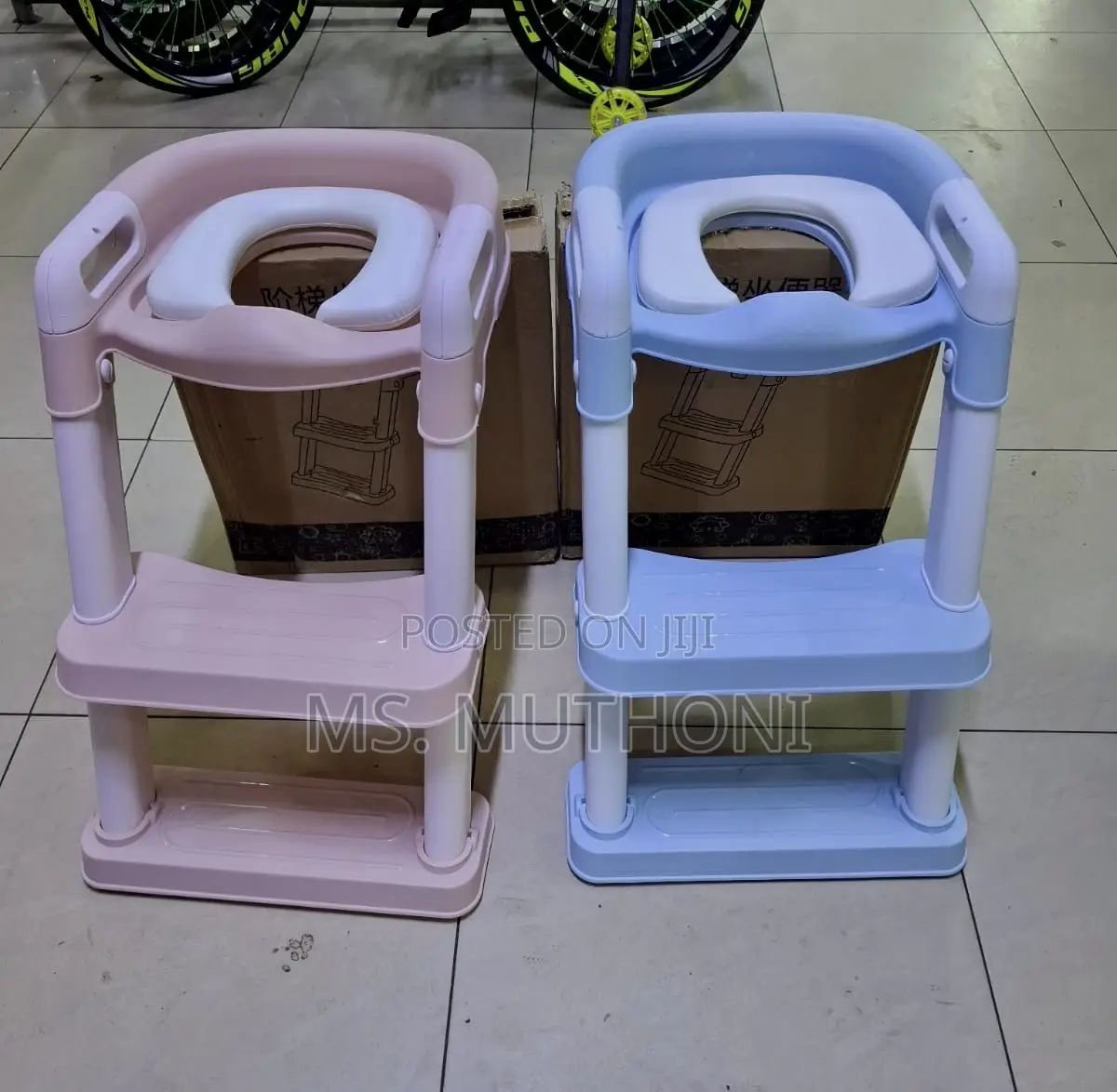 Toddler Potty Training Ladder Steps: