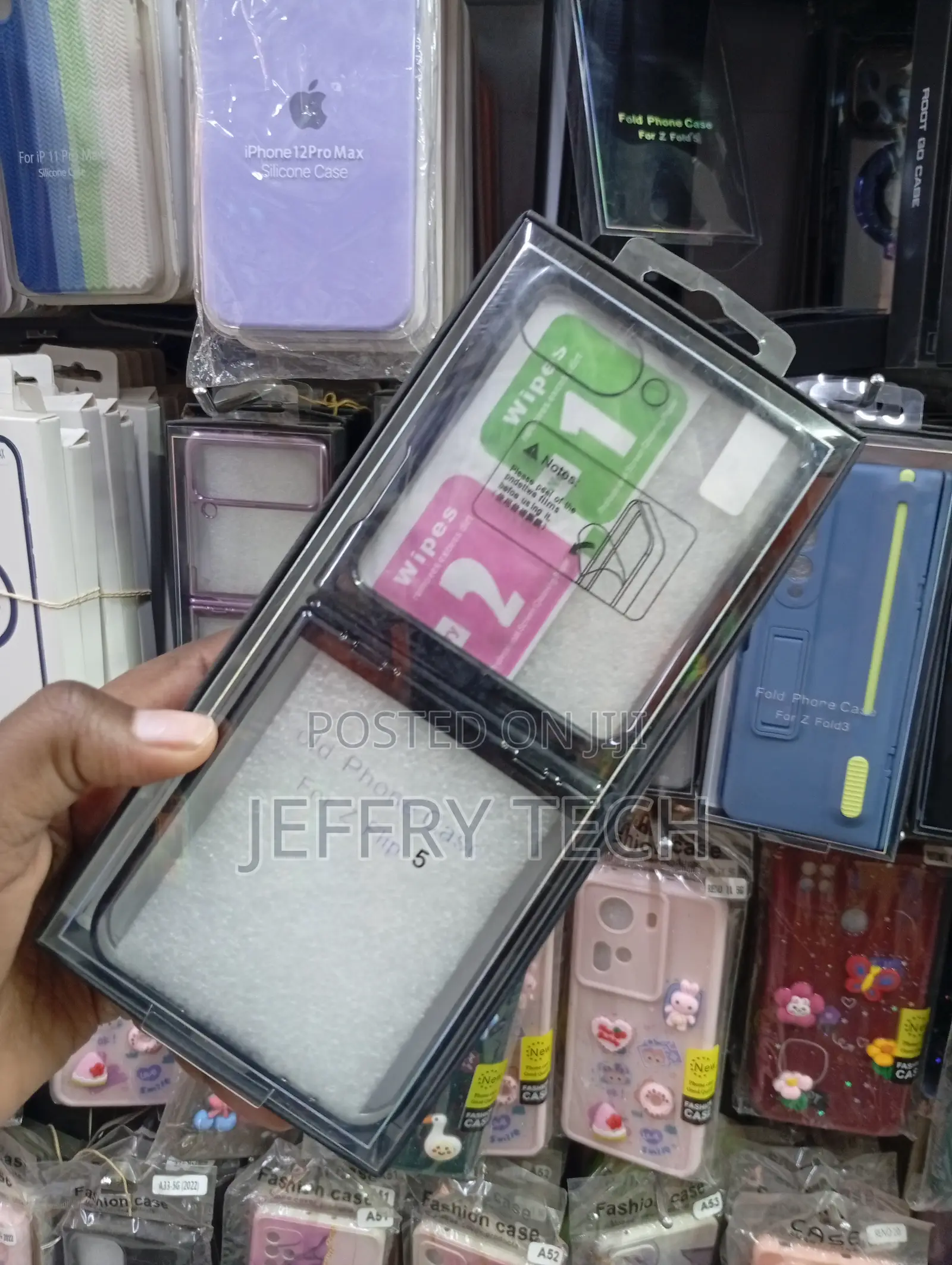 Protective Clear Case Designed for the Samsung Galaxy Z Flip6