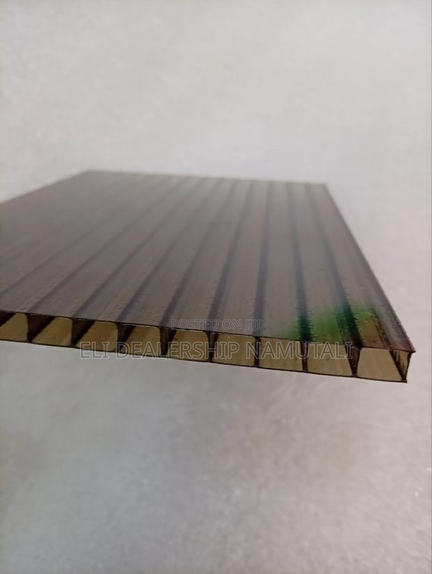 Bronze Multiwall Polycarbonate Sheet – Ideal for Canopies Skylights - thumbnail 2