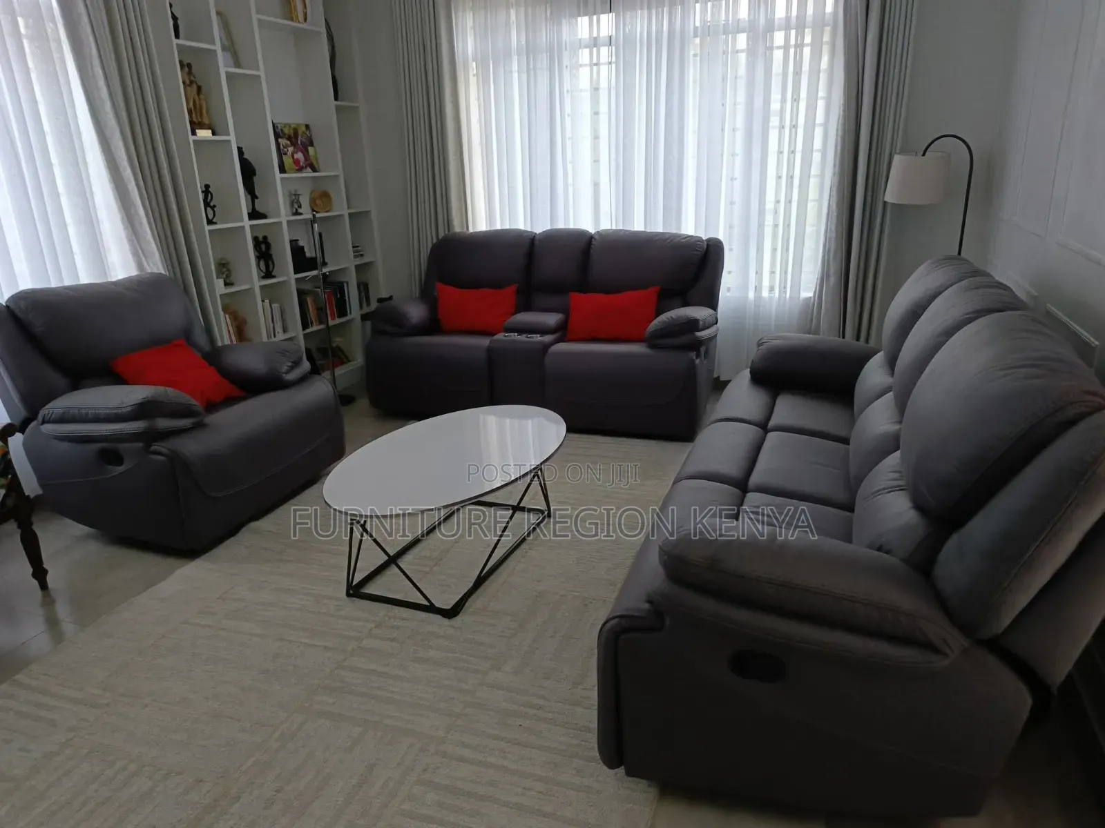 Six-Seater Imported King-Size Recliner Sofa