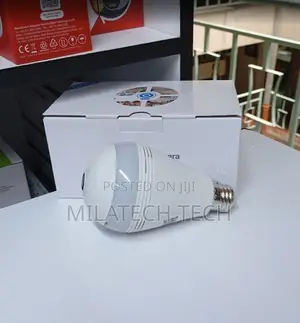 360° Wifi Bulb Camera Hd 1080p Wireless CCTV Security Camer