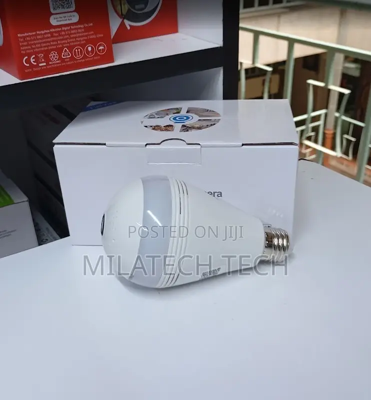 360° Wifi Bulb Camera Hd 1080p Wireless CCTV Security Camer
