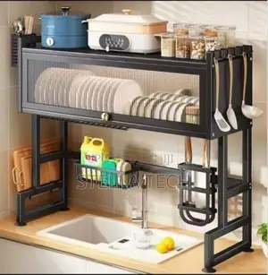 Best Quality 1 Layer Over The Sink With Glass Acrylic Cover Size 65cm