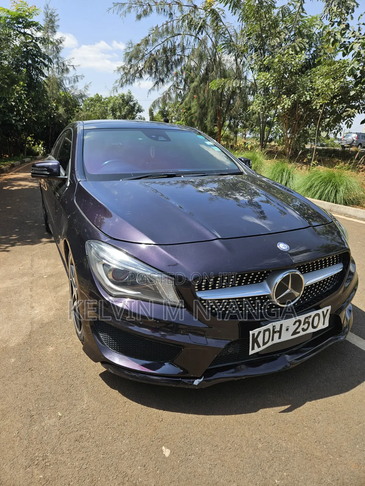 Mercedes-Benz CLA-Class 2015 Purple