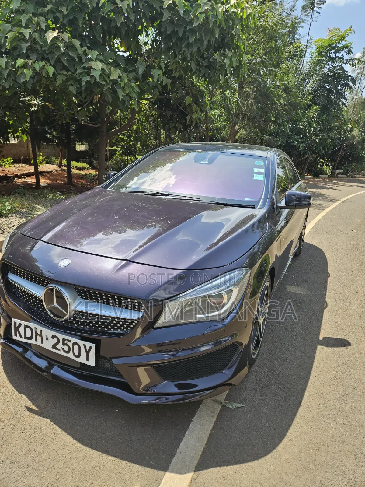 Mercedes-Benz CLA-Class 2015 Purple