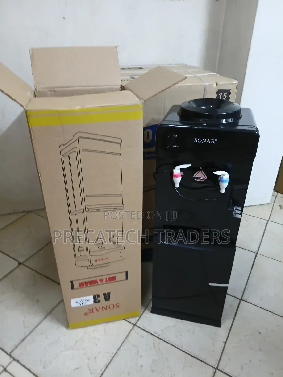 Sonar Hot Warm Water Dispenser With Cabinet