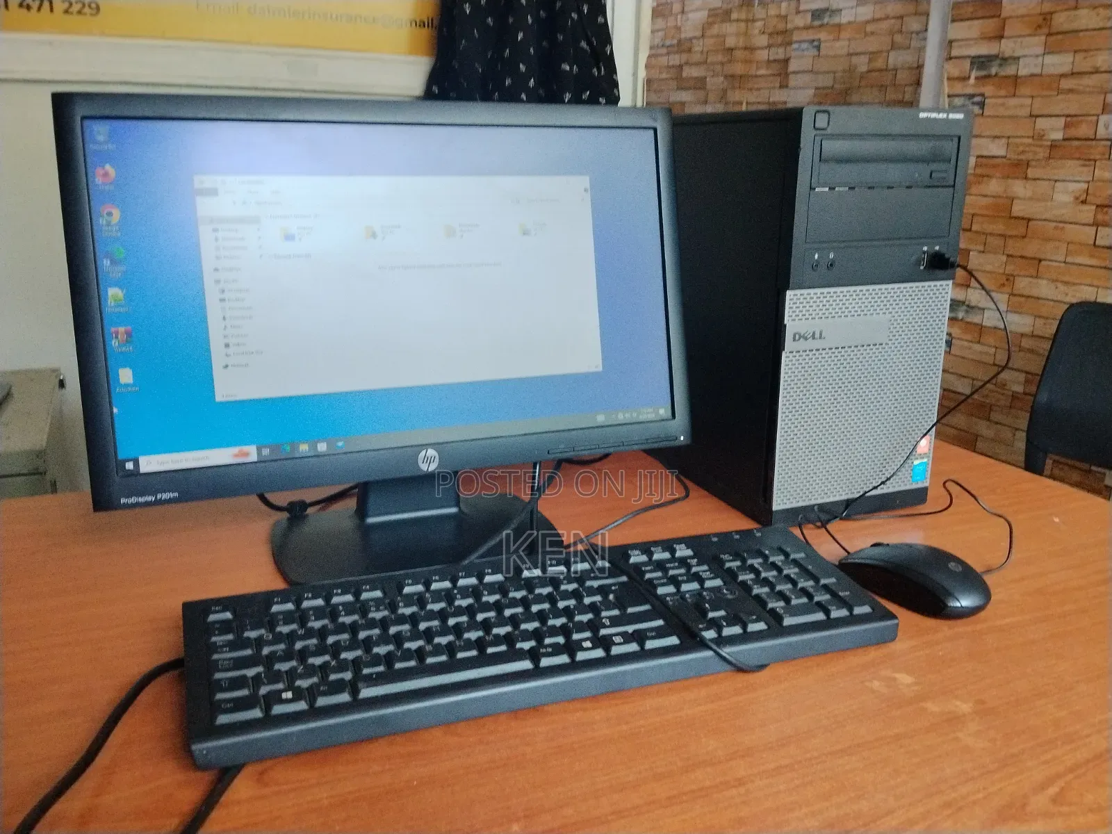 Desktop Computer Dell OptiPlex 3020 8GB Intel Core i3 HDD 320GB