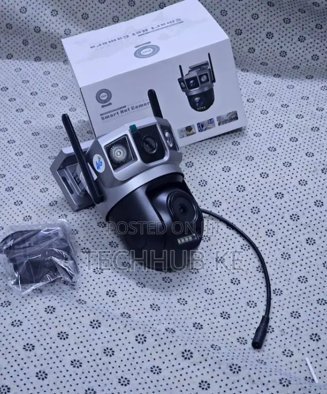 V380 Dual Lens 4g Security Camera With Two-Way Audio, H.265 Recording