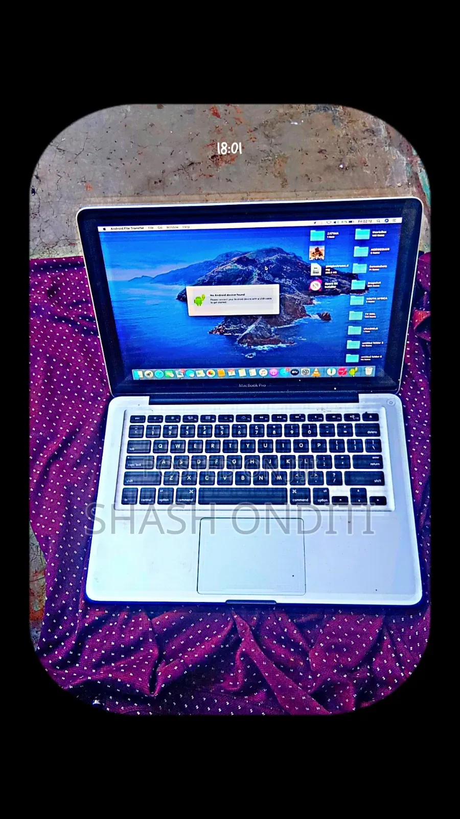 Laptop Apple MacBook Pro 2012 8GB Intel Core i5 HDD 1T