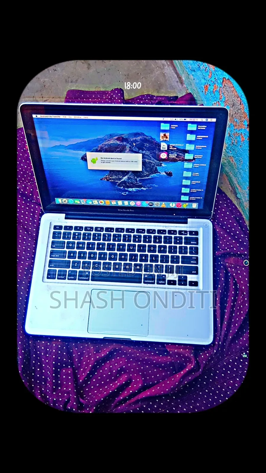 Laptop Apple MacBook Pro 2012 8GB Intel Core i5 HDD 1T