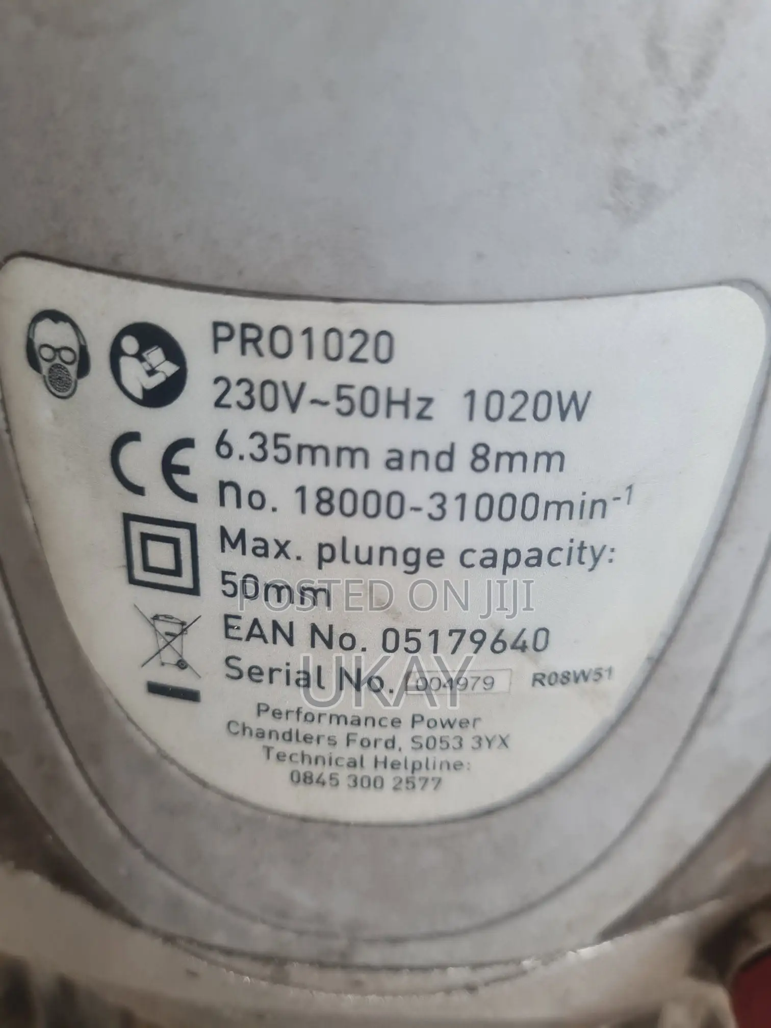 Performance Power Pro Pro1020 Router.