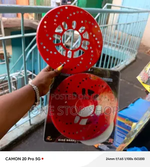 Lightweight Aluminum Alloy Colored Corrosion Resistant Disc Rotors