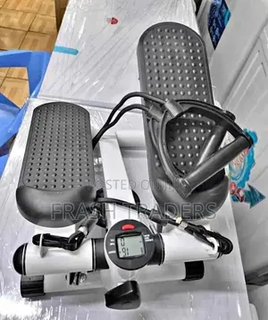 Home Fitness Mini Stepper With Resistance Bands