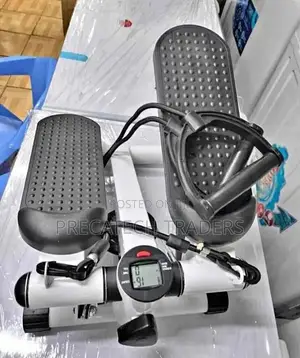 Home Fitness Mini Stepper With Resistance Bands