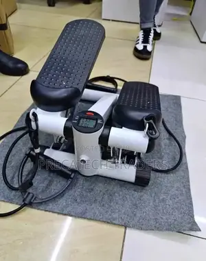 Home Fitness Mini Stepper With Resistance Bands