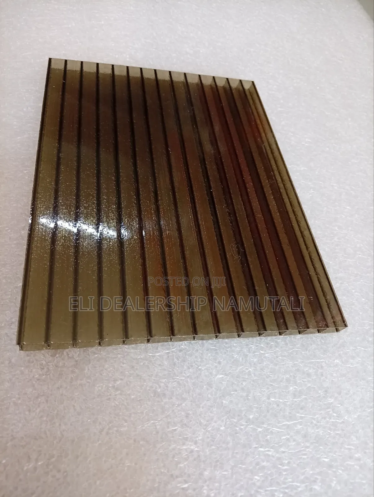 Bronze Hollow Polycarbonate Sheet for Carports and Patio Roofing