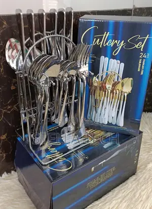 24 Pieces Cutlery Set