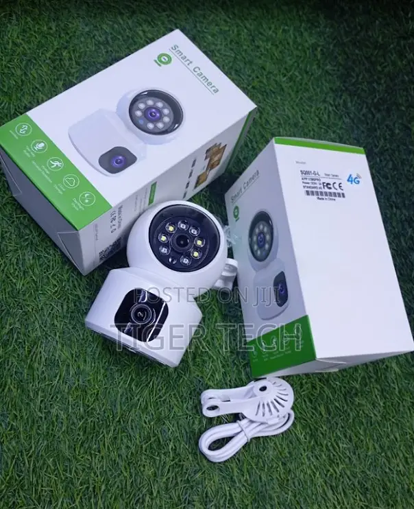 Sim Card 4g Camera Indoor Dual Lens Dual Screen Multi-User Viewing