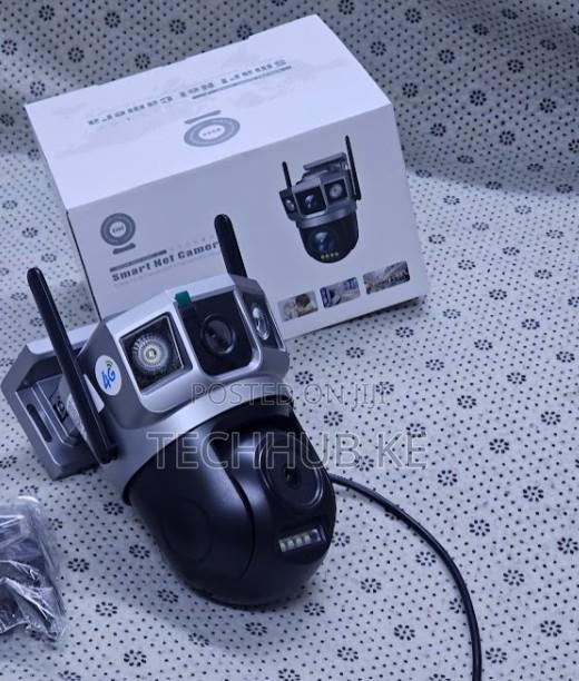 Outdoor 4g Dual Lens CCTV Camera for Home, Farm Business Security