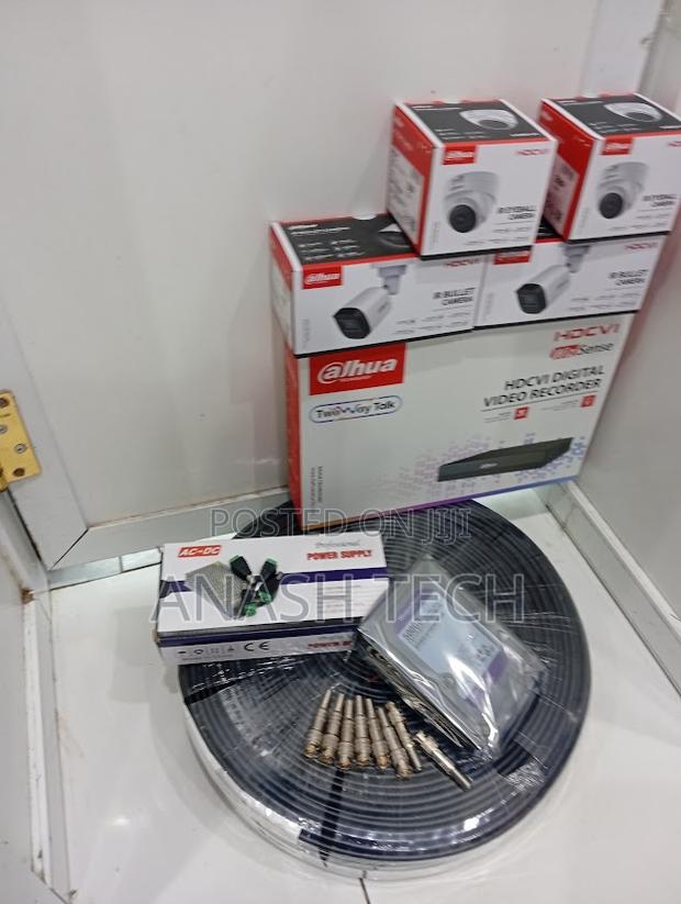 Dahua 4 Channel CCTV Kit for Shops, Homes Warehouses