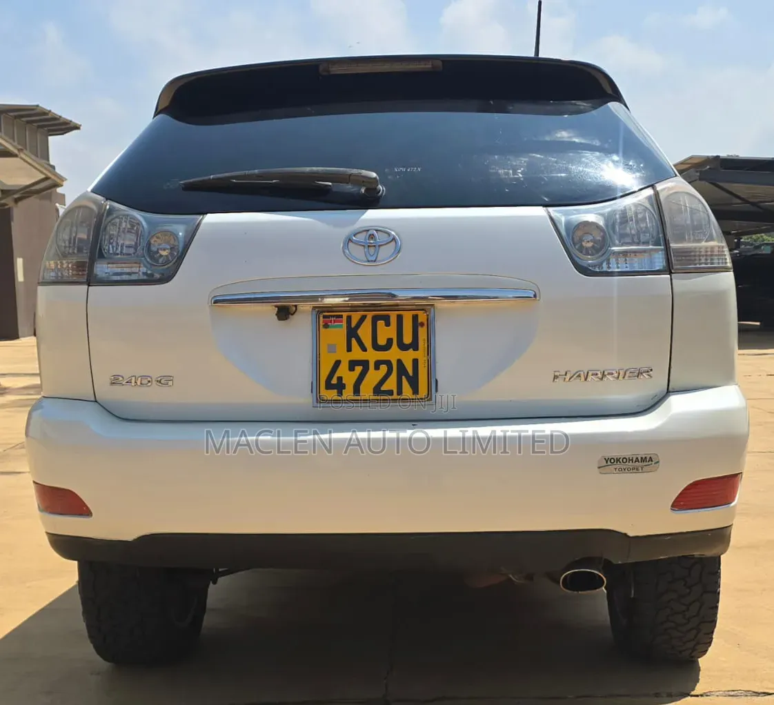 Toyota Harrier 2012 White