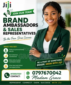 Brand Ambassador and Sales Representatives