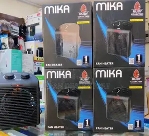 Mika Fan Heater, 1000w-2000w, Grey
Mh105g