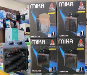 Mika Fan Heater, 1000w-2000w, Grey
Mh105g