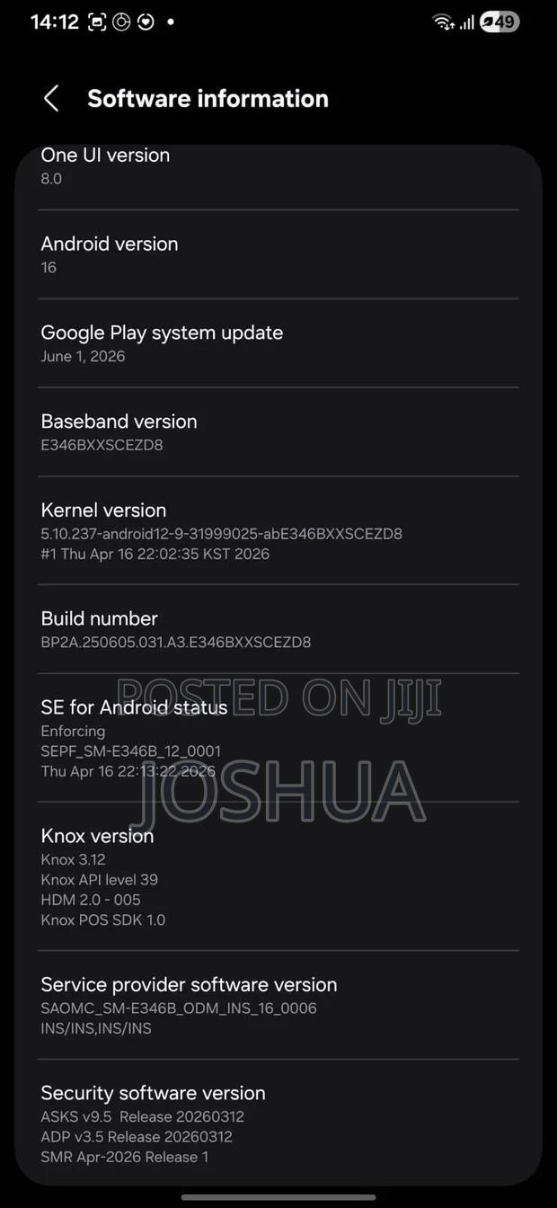 Samsung Galaxy F34 128 GB Black - thumbnail 3