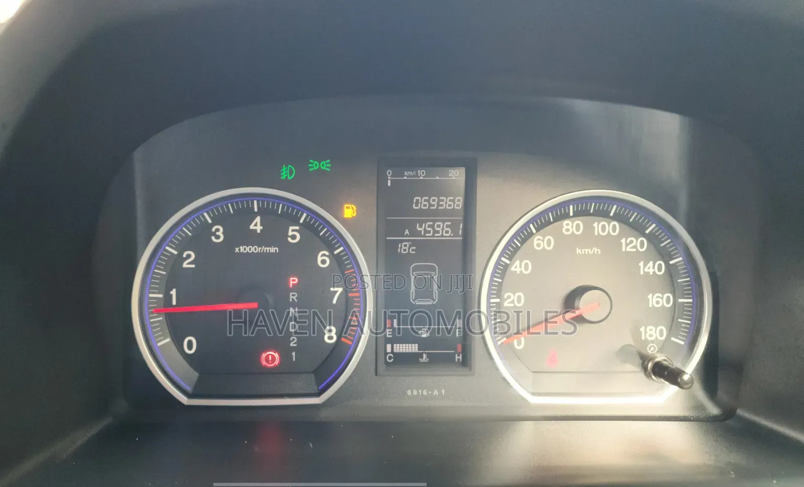 Honda CR-V 2008 Blue