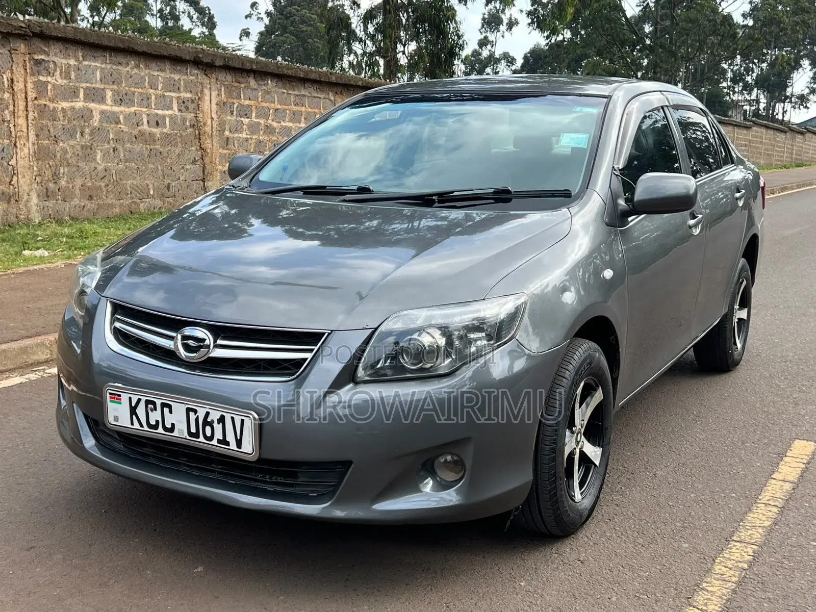 Toyota Axio 2008 Gray