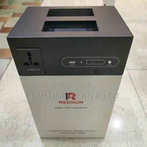 1kwh - 500 Watts Redsun Portable Power Station Home Backup - Laptop