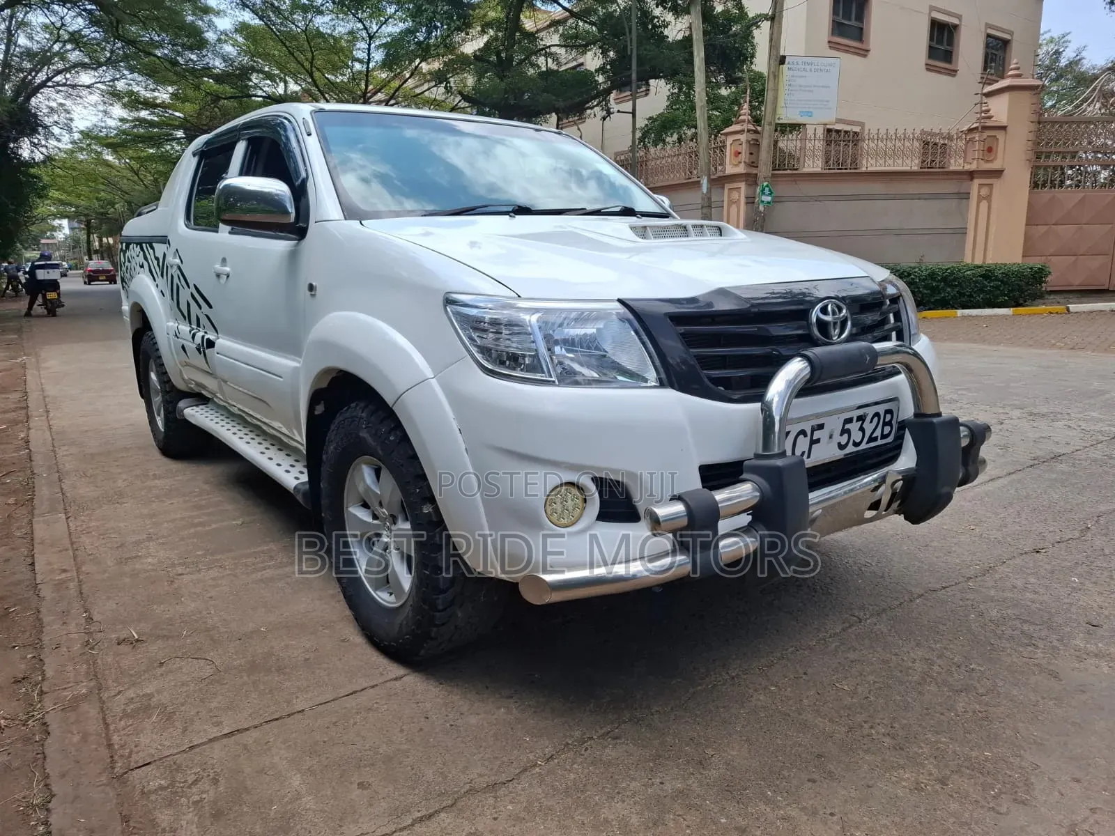 Toyota Hilux 3.0 D-4D Double Cab 2008 White