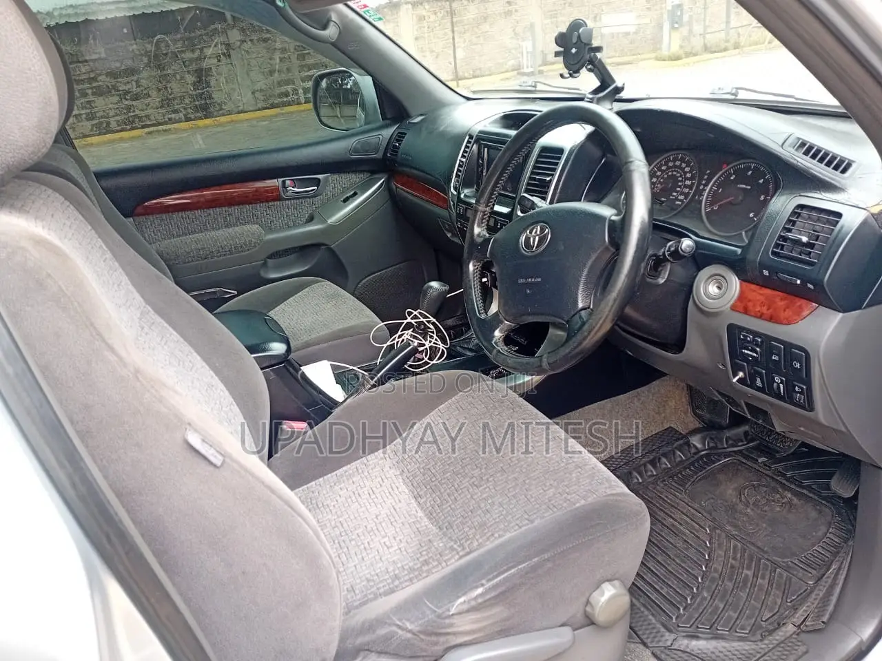Toyota Land Cruiser Prado 2007 Gray
